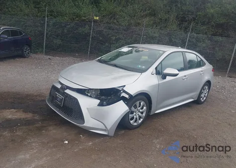 2021 Toyota Corolla Le из США, поврежденный, VIN 5YFEPMAE5MP257489